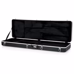 Gator Cases GC-BASS, Boîtier rigide, Noir, ABS, mousse, Noir, Tissu, Fermeture de verrou
