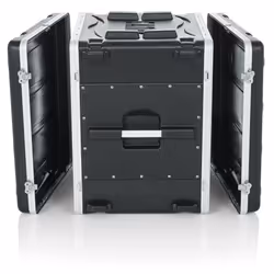 Gator Cases GR-12L Etui équipement audio Universel Boîtier rigide Polyéthylène Noir