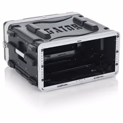 Gator Cases GRR-4L Etui équipement audio Universel Valise sur roulette Polyéthylène Noir