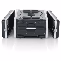 Gator Cases GRR-4L Etui équipement audio Universel Valise sur roulette Polyéthylène Noir