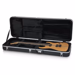 Gator Cases Electric Guitar Case, Boîtier rigide, Noir, ABS, Noir, mousse, Electrique