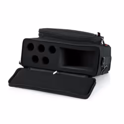 Gator Cases GM-5W, Sac de transport, 5 Wireless Mic Systems, Noir, Nylon, 431 mm, 304 mm