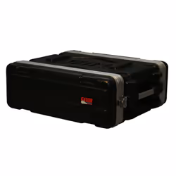 Gator Cases GR-3S, Boîtier rigide, Amplificateur, Polyéthylène, Acier, Noir, Métallique, Monochromatique, Noir