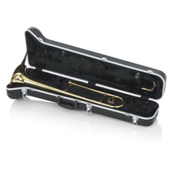 Gator Cases GC-TROMBONE housse et boîtier pour cuivres Noir Acrylonitrile-Butadiène-Styrène (ABS) Boîtier rigide