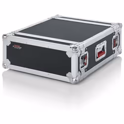 Gator Cases Gator ATA Flight Rack Case (Holz), Boîtier rigide, Universel, Aluminium, Contre-plaqué, Noir, Acier, 4U, 654 mm