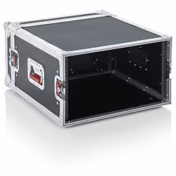 Gator Cases G-TOUR 6U Etui équipement audio Universel Boîtier rigide Contre-plaqué Noir