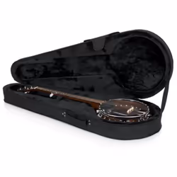 Gator Cases Banjo Case, Boîtier rigide, Noir, Nylon, 1 pochettes, Noir, mousse