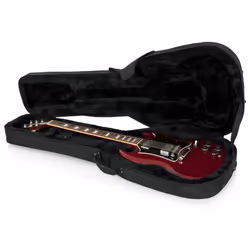 Gator Cases Gibson SG Guitar Case, Étui souple, Noir, Nylon, 1 pochettes, Noir, mousse