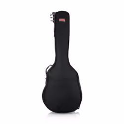 Gator Cases Acoustic Bass Guitar Gig Bag, Étui souple, Noir, Nylon, 1 pochettes, Noir, Basse acoustique