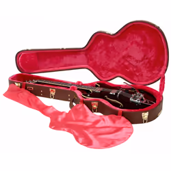 Gator Cases GW-335-BROWN, Boîtier rigide, Noir, mousse, Contre-plaqué, Rouge, Electrique, 42 cm
