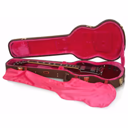 Gator Cases GW-SG-BROWN, Boîtier rigide, Marron, Contre-plaqué, Rouge, mousse, Monochromatique