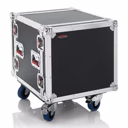 Gator Cases G-TOUR 10U CAST, Boîtier rigide, Universel, Contre-plaqué, Monochromatique, Noir, 546 mm