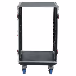 Gator Cases GTOUR16UCAST Etui équipement audio Universel Valise sur roulette Contre-plaqué Platine