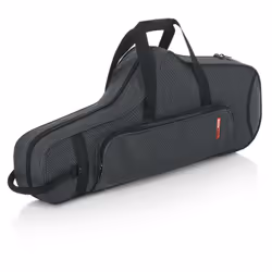 Gator Cases GL-TENOR-SAX-A, Gris, Nylon, Housse, Noir, Monochromatique, Fermeture à glissière