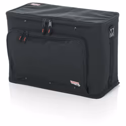 Gator Cases GR-RACKBAG-4U, Sacoche/Attaché-case, Aluminium, Nylon, Polyéthylène, 6,8 kg, Noir