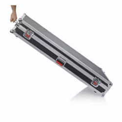 Gator Cases 76 Note Road Case with Wheels Noir Étui pour clavier MIDI Boîtier rigide - Vue supplémentaire 11