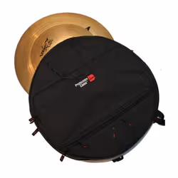 Gator Cases Cymbal Backpack, Cymbale, Etui simple, Noir, Nylon, Étui souple, Rond