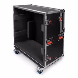 Gator Cases G-TOUR CAB412, Boîtier rigide, Haut-parleur, Contre-plaqué, Noir, 4x12 Size Guitar Speaker Cabinets, 91,4 mm
