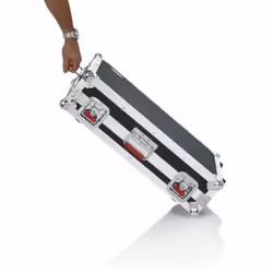 Gator Cases G-TOUR PEDALBOARD-LGW Etui équipement audio Interface audio Boîtier rigide Aluminium, Bois Aluminium, Noir