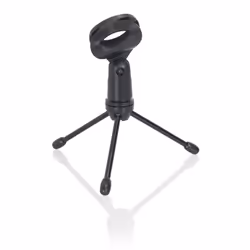Gator Frameworks GFW-MIC-0250, Pied de micro pour bureau, Base trépied, Noir, 12,7 cm, 453 g