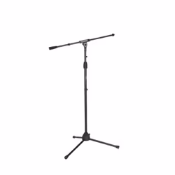 Gator Frameworks GFW-MIC-2110, Pied de micro, Base trépied, Noir, Acier, 33 cm, 2,41 m