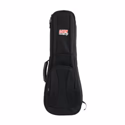 Gator Cases GB-4G-UKE CON, Étui souple, Noir, Nylon, Noir, Monochromatique, Ukulélé