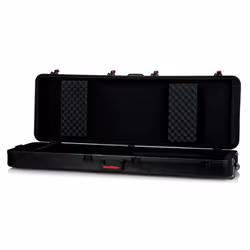 Gator Cases GTSA-KEY88, Noir, Polyéthylène, Étui pour clavier MIDI, Boîtier rigide, Fermeture de verrou, Noir