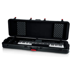Gator Cases Slim 88-Note Keyboard Case with Wheels Noir Étui pour clavier MIDI Boîtier rigide