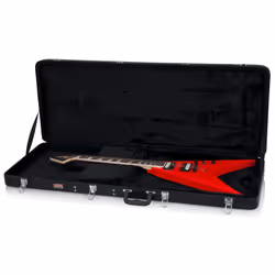 Gator Cases GWE-EXTREME, Boîtier rigide, Noir, Contre-plaqué, Polyvinyl chloride (PVC), Noir, Electrique, Flying V