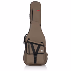 Gator Cases Electric Guitar Bag, Étui souple, Teint, 1 pochettes, Rouge, mousse, Electrique