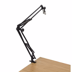 Gator Frameworks GFWMICBCBM1000, Pied de micro pour bureau, Support pour bureau, Noir, Acier, 1,63 kg, 97,8 cm