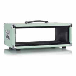 Gator Cases Vintage Amp Vibe Rack Case Amplificateur Boîtier rigide Bois Vert