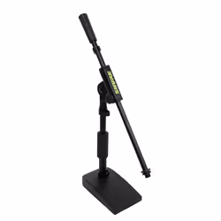 Gator Frameworks SH-DESKTOP2, Pied de micro pour bureau, Noir, Acier, Acier, 3/8 5/8", 114 mm