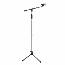 Gator Frameworks SH-TRIPODSTANDTBMDX, Pied de micro droit, Base trépied, Noir, Acier, Acier, 3/8 5/8"