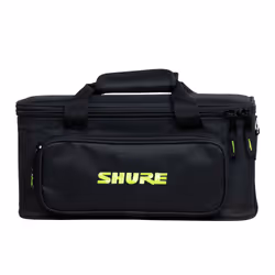Gator Cases SH-MICBAG12, Sacoche à bandoulière, Microphone, Nylon, Noir, Shure, Monochromatique