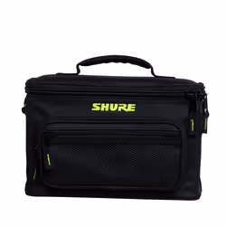Gator Cases SH-MICBAG04, Sacoche à bandoulière, Microphone, Nylon, Noir, Shure, Monochromatique