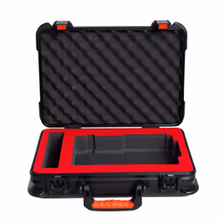 Gator Cases GTSA-GTR-QC1, Boîtier rigide, Mixeur audio, ABS, Noir, Rouge, Fermeture de verrou