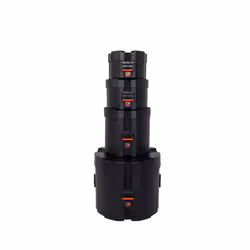 Gator Cases GPCJZFUSIONPACK, Batterie, Set de voyage, Noir, Boîtier rigide, Rond, Rouge