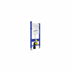 Geberit Duofix Basic 112cm, SPK UP100 + DELTA 35 blanc + set d´isolation acoustique Bâti-support prémonté à encastrer, pour m ...