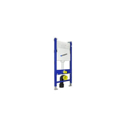 Bâti-support geberit réglable avec plaque de déclenchement et isolation phonique pour toilettes suspendus - 50x112-132cm - duofix basic - Bernstein