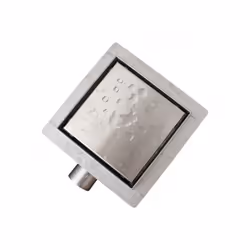 Caniveau de douche T02 en acier inoxydable Design substil de la douche de plain-pied Caniveau d´évacuation BERNSTEIN en acier ...
