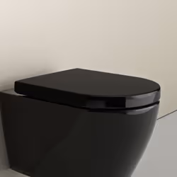 Description générale Découvrez l'abattant WC suspendu noir en plastique thermodurci U1002, idéal pour apporter une touche mod ...