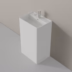 Lavabo totem TWZ26 en pierre solide Le lavabo totem de BERNSTEIN en pierre solide de qualité supérieure, vous est proposé dan ...