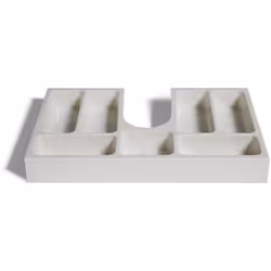 Description générale Pour optimiser le rangement de vos produits de beauté et de bain dans votre salle de bain, cet organisat ...