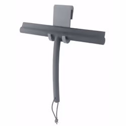 Raclette pour salle de bain - finition anthracite Cette raclette de douche est un accessoire indispensable pour le nettoyage  ...