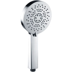 Pommeau de douche abs, douchette à main design 5 jets avec picots anti-calcaire - Chrome - 26.1x12cm (HxL) - 9015C-12 - Bernstein