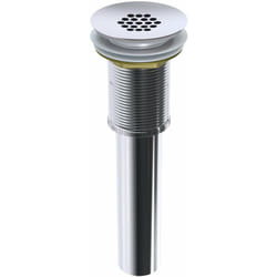 Garniture de vidage avec tamis anti-impuretés - sans fonction Pop-up - pour vasques et lavabos sans trop-plein - Bernstein