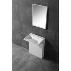 Vasque au sol en pierre solide TWZ29 - 60 x 47 x 85 cm - Bernstein