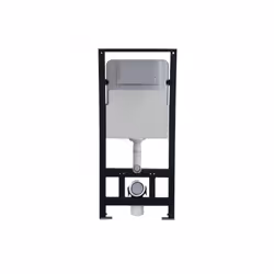 UNIVERSEL : Ce kit d'installation pour toilettes suspendus de haute qualité permet d'installer sur mur porteur ou non-porteur ...