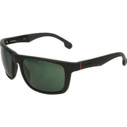 Lunettes de soleil - Carrera - 8027-S -003-QT - Noir mat - Gris vert - UV 3